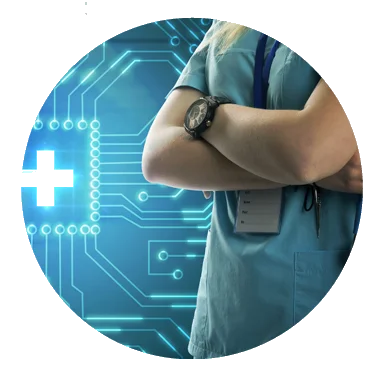 Profissional de enfermagem e tecnologia integradas